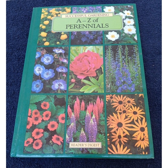 Other - A–Z of Perennials – Reader's Digest Successful Gardening Series 1990, Hardcover